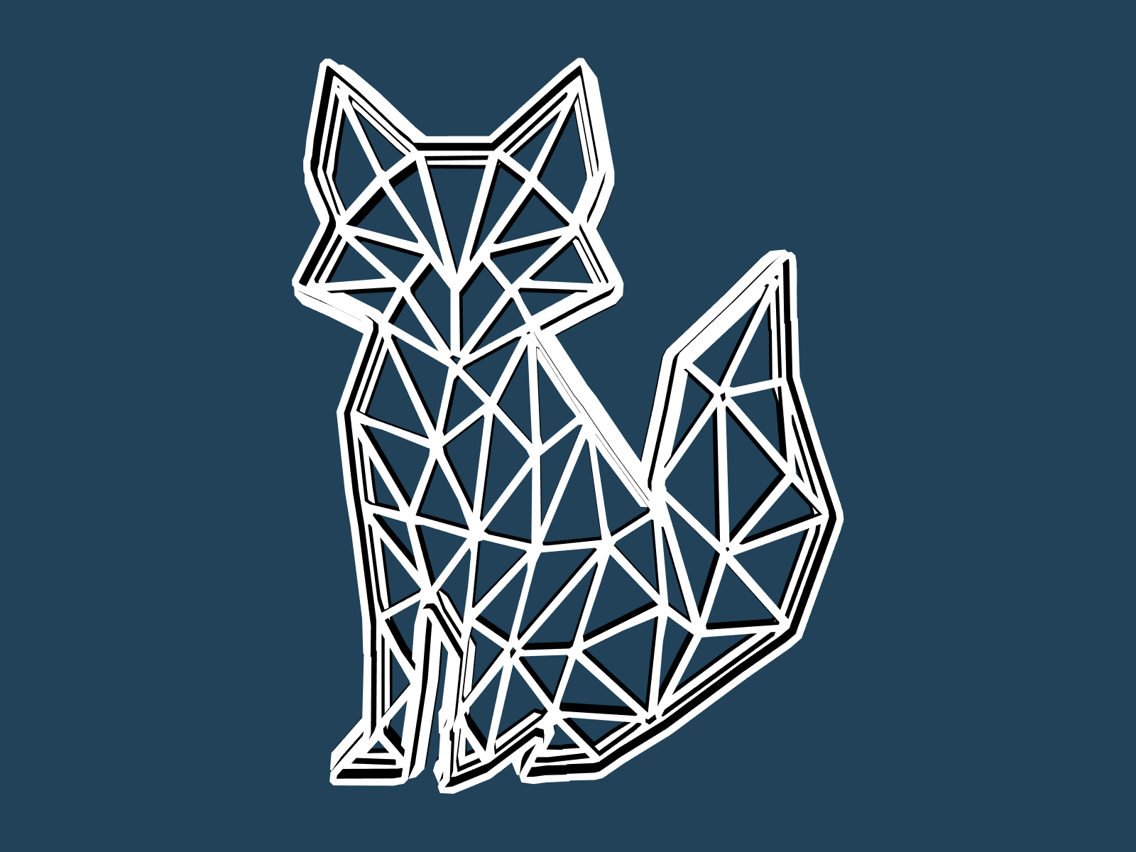 Little Fox cookie cutter
