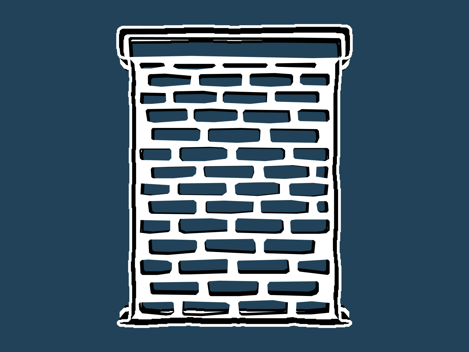 Brick Chimney cookie cutter