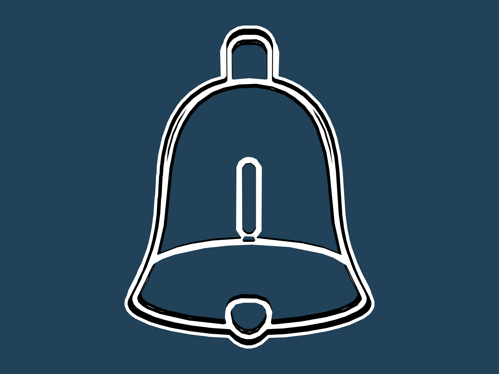 Campus Bell cookie cutter