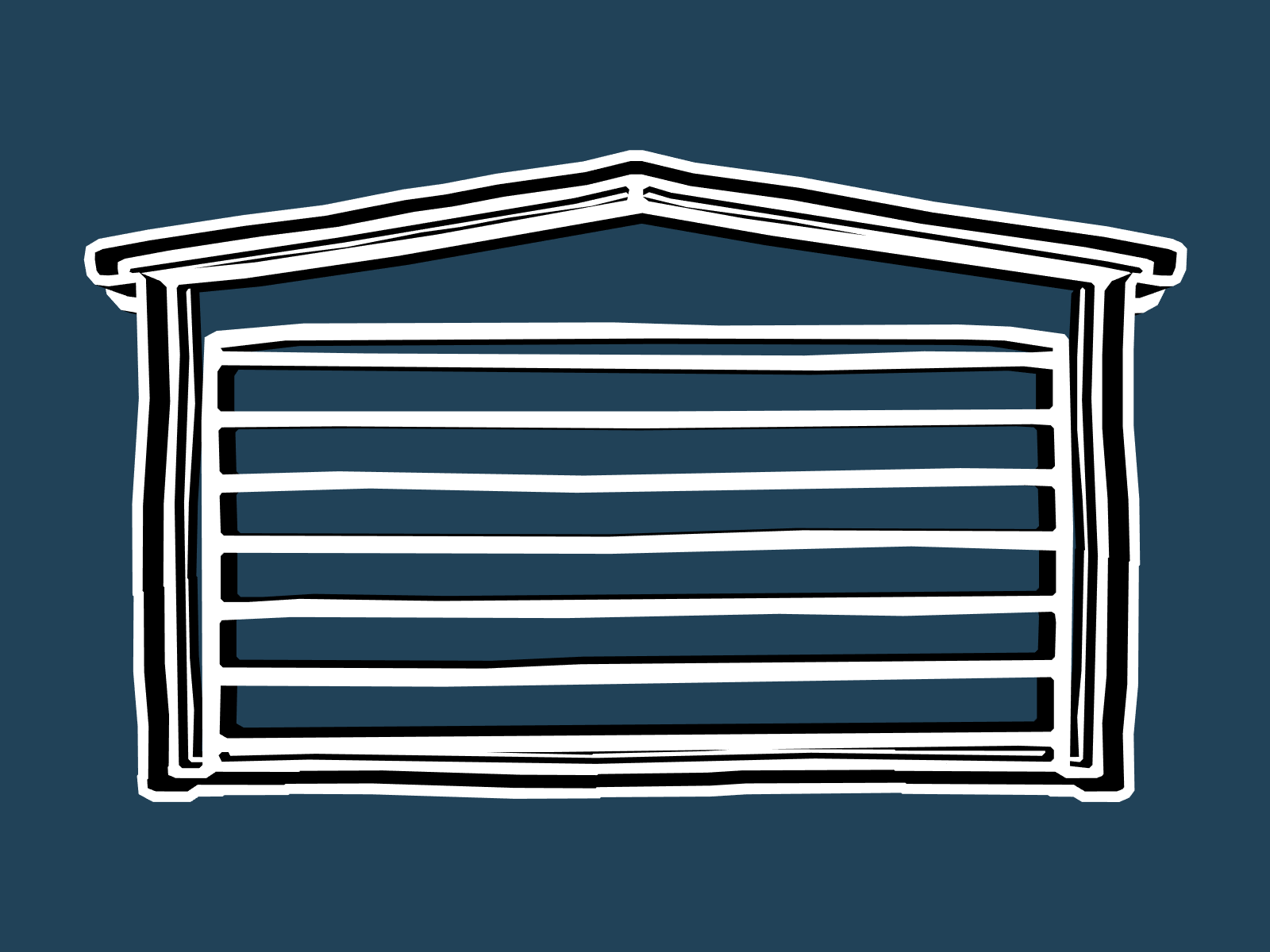 Garage Door cookie cutter