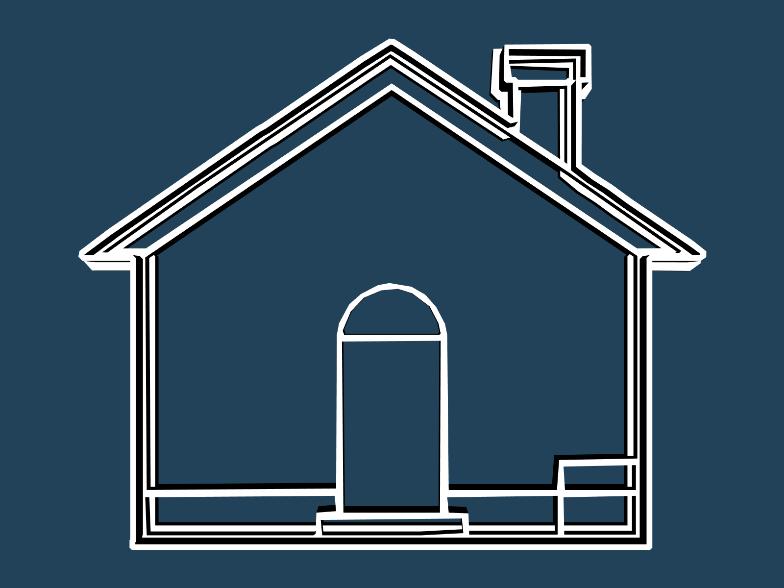 House cookie cutter