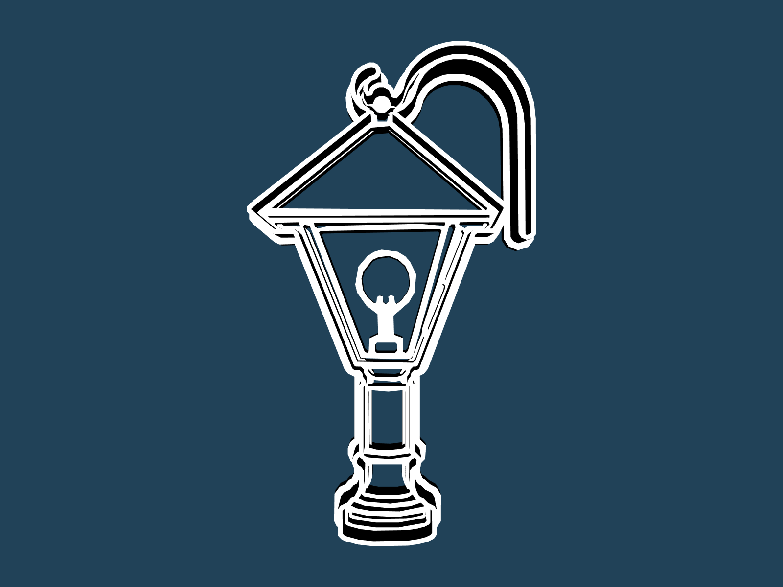 Porch Light cookie cutter