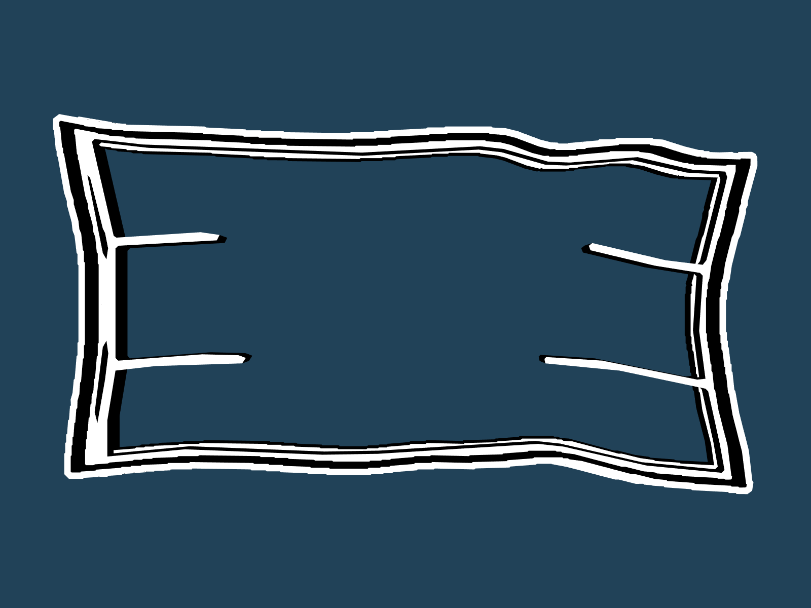UW Flag cookie cutter