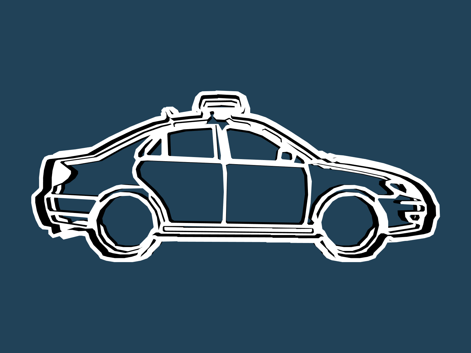 Police Car — view 1