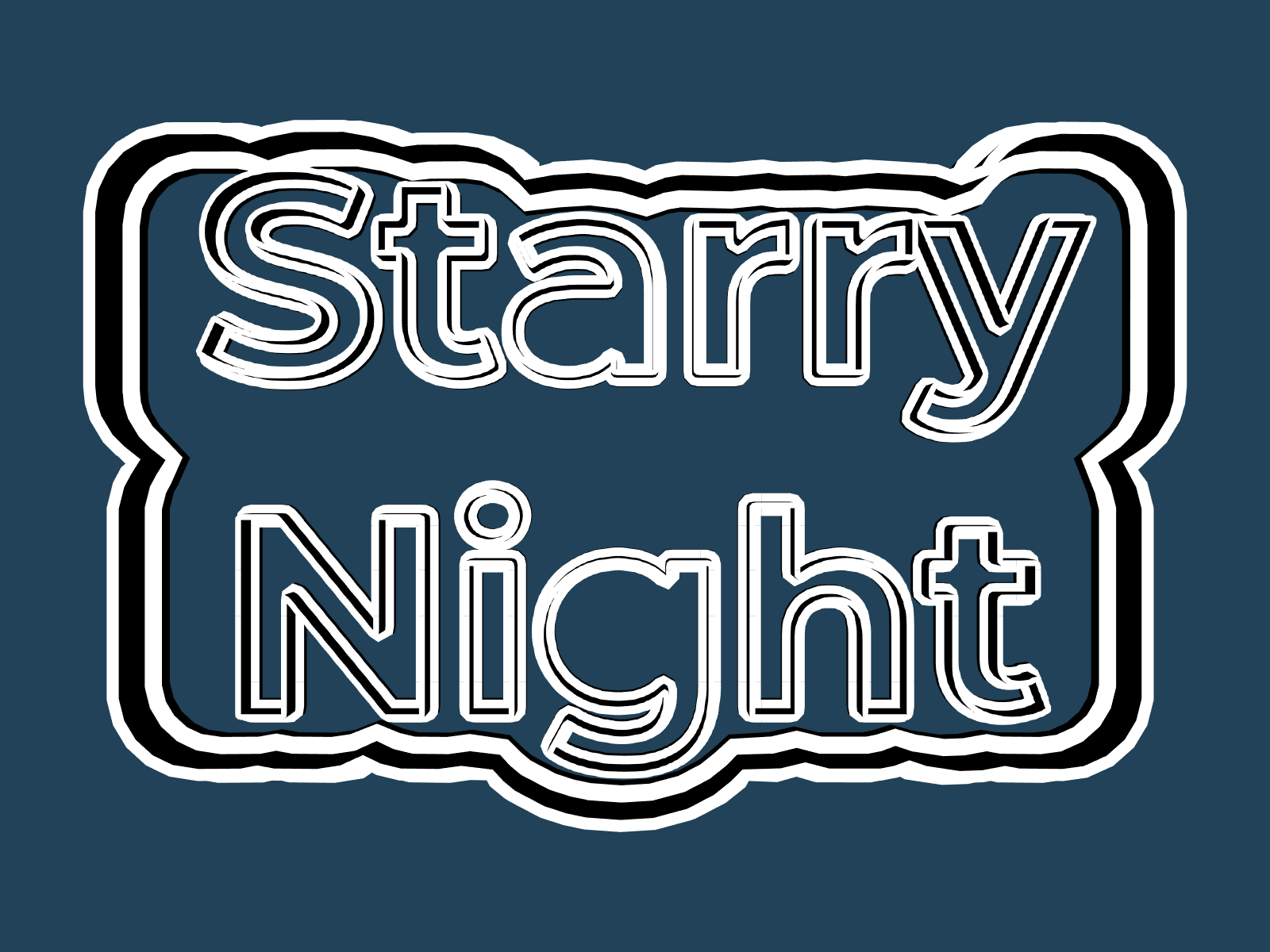 Starry Night — view 1